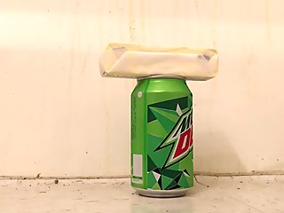 Mountain Dew with Butter for a hat
